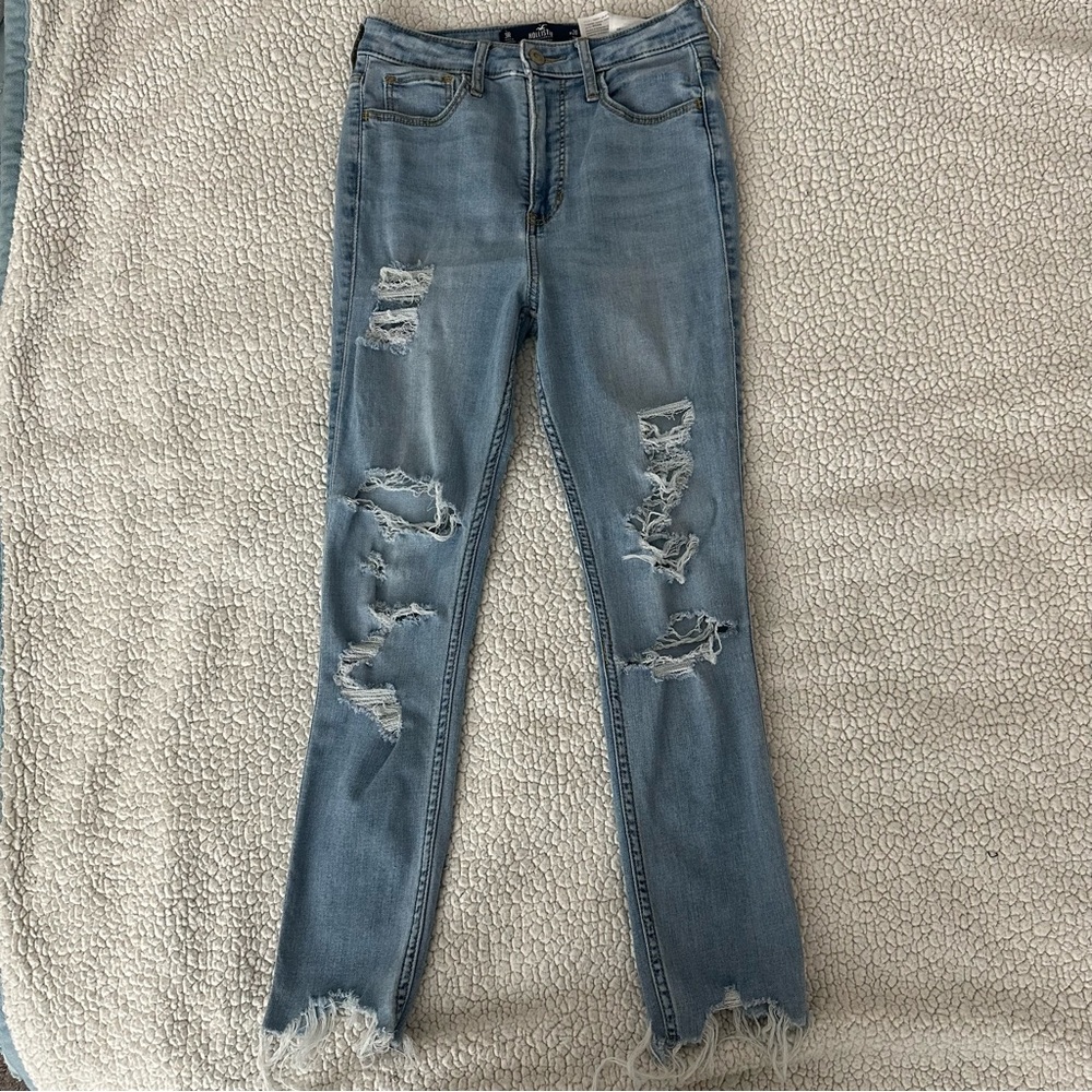 Hollister high-rise crop jeans